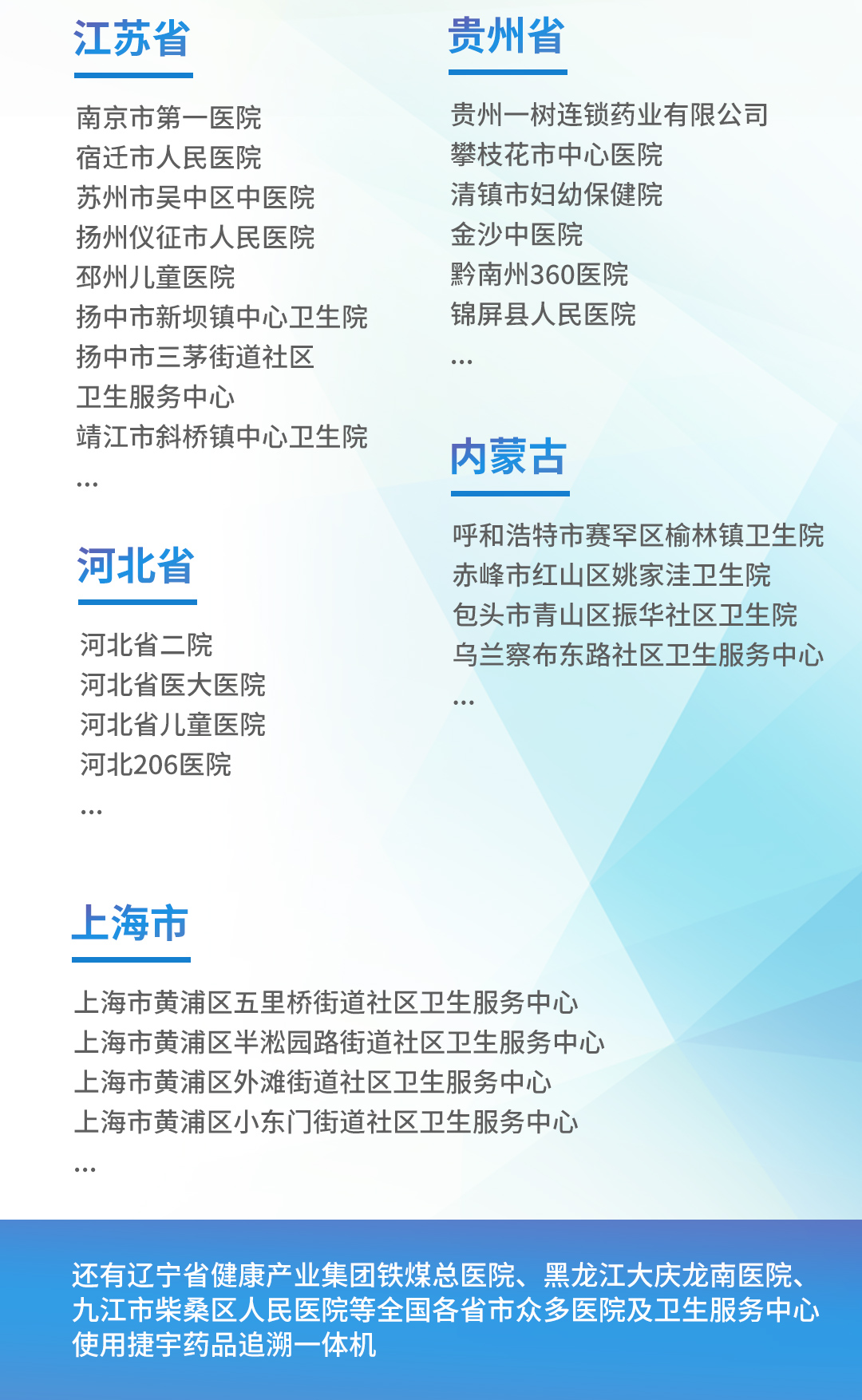 捷宇药品追溯一体机案例2